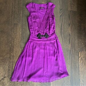 Stunning Reiss Purple‎ Sleeveless Dress, size 10